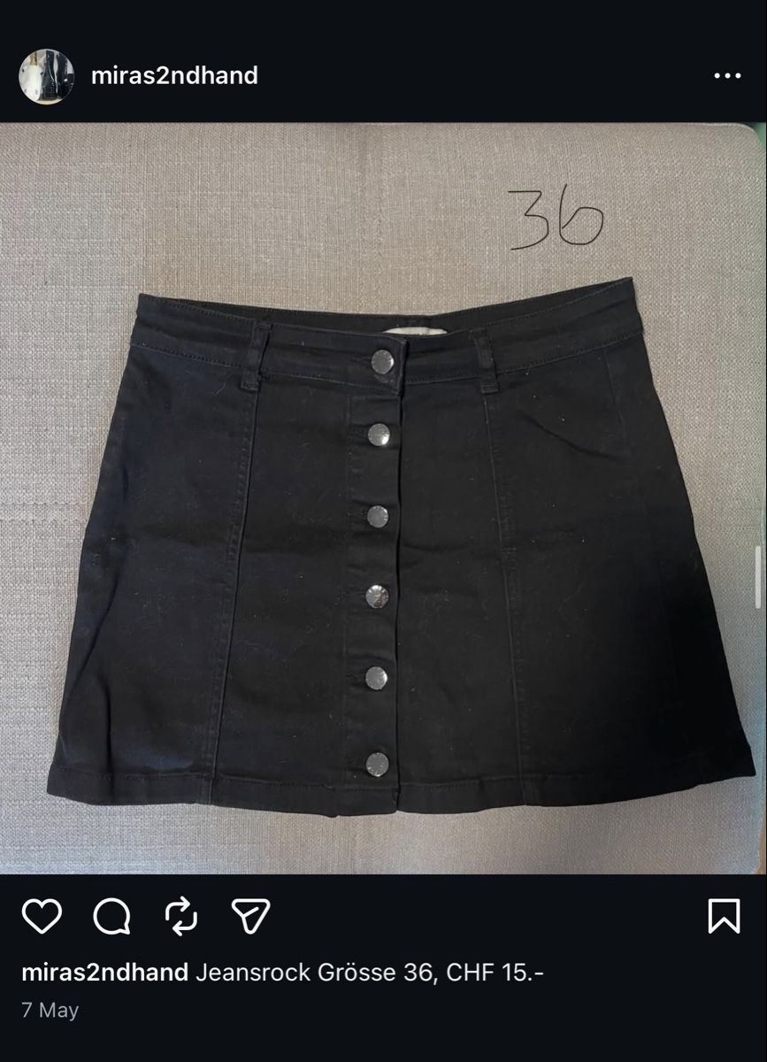 Gonne: Jeansrock – Usato da Chur venduto da aar_9sh7