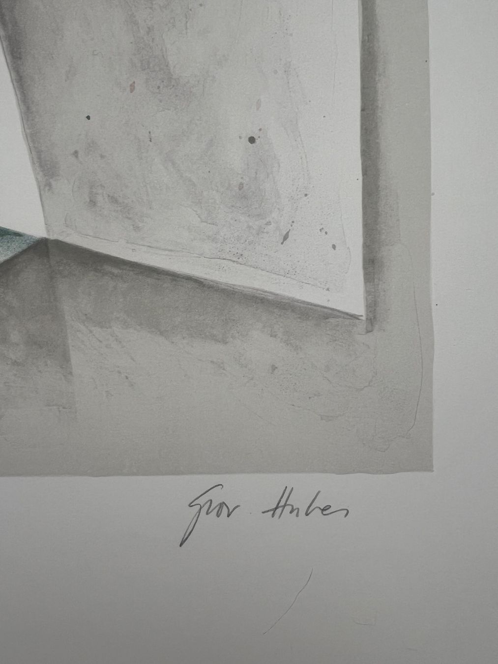 Grafica & Litografie: Giovanni Huber, handsigniert, nummeriert – Usato da Rain venduto da Pic-Ass 2