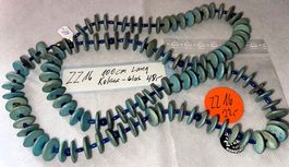 Halskette Kokus / Glas  100 cm.L  (ZZ16)