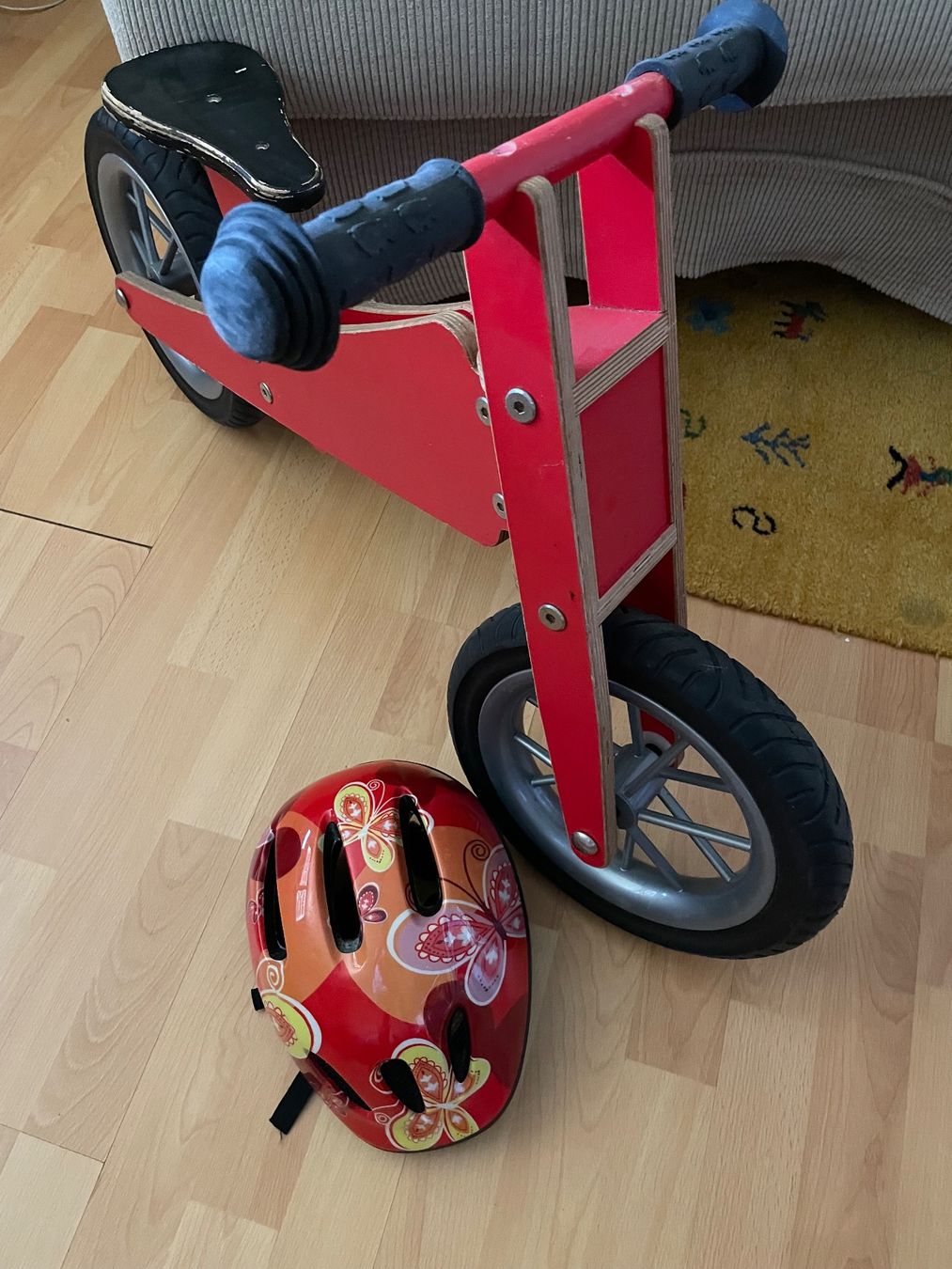 Veicoli per bambini: Draisienne en bois BambinoBike rouge – Usato da Longirod venduto da vin_hn9m 2