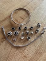 Schmuck Set Armband mit Anhänger und Beads, Sterling Silber