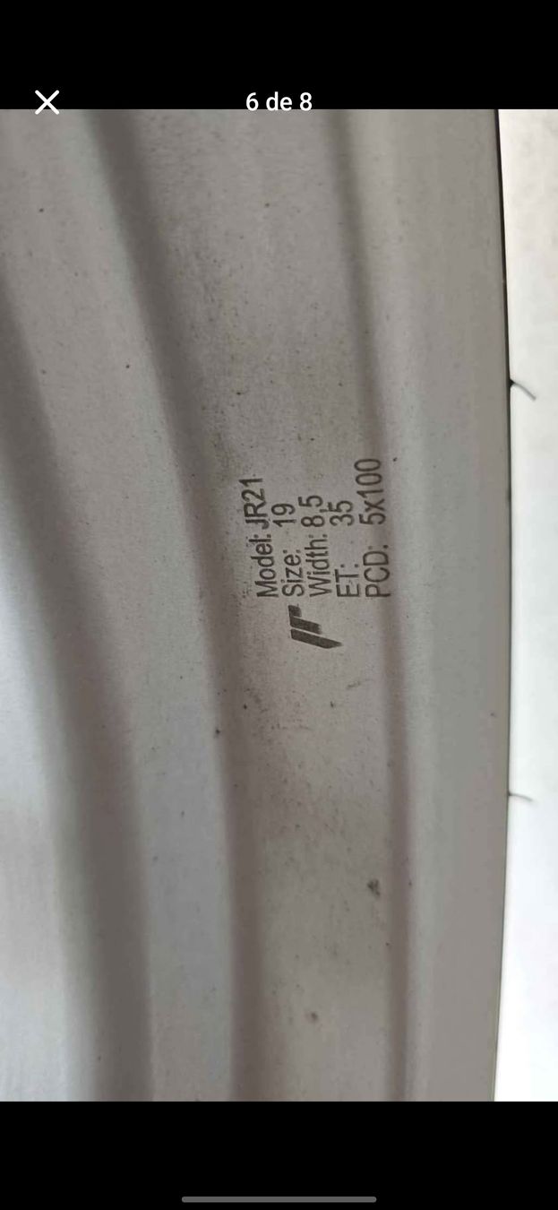 Japan Racing Cerchioni: jr21 19zoll – Usato da Oberrohrdorf venduto da Angel_amr 9
