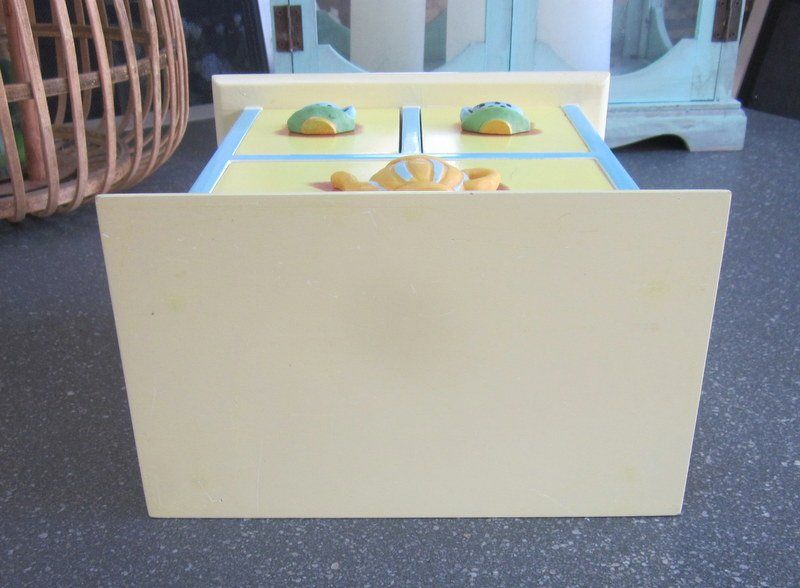 Sistemi di archiviazione: Tee-Kästchen/Mini Kommode/Schmuckkästchen mit  3 Schubladen – Usato da Bischofszell venduto da Pfau0 5