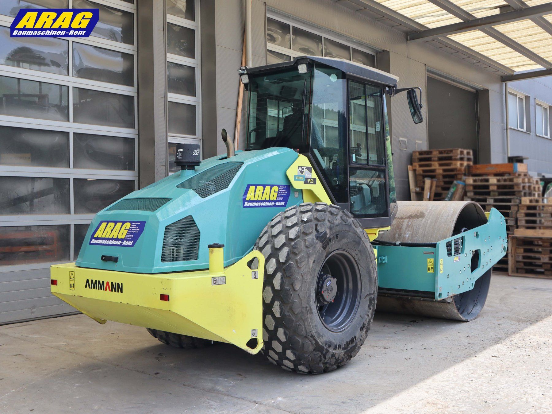Tutte le macchine: AMMANN ARS 110HX Walzenzug – Usato da Hasle LU venduto da Arag08 3