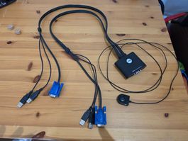 ATEN CS22U 2 Port USB KVM Switch