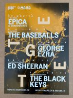 Konzertplakat mit ED SHEERAN