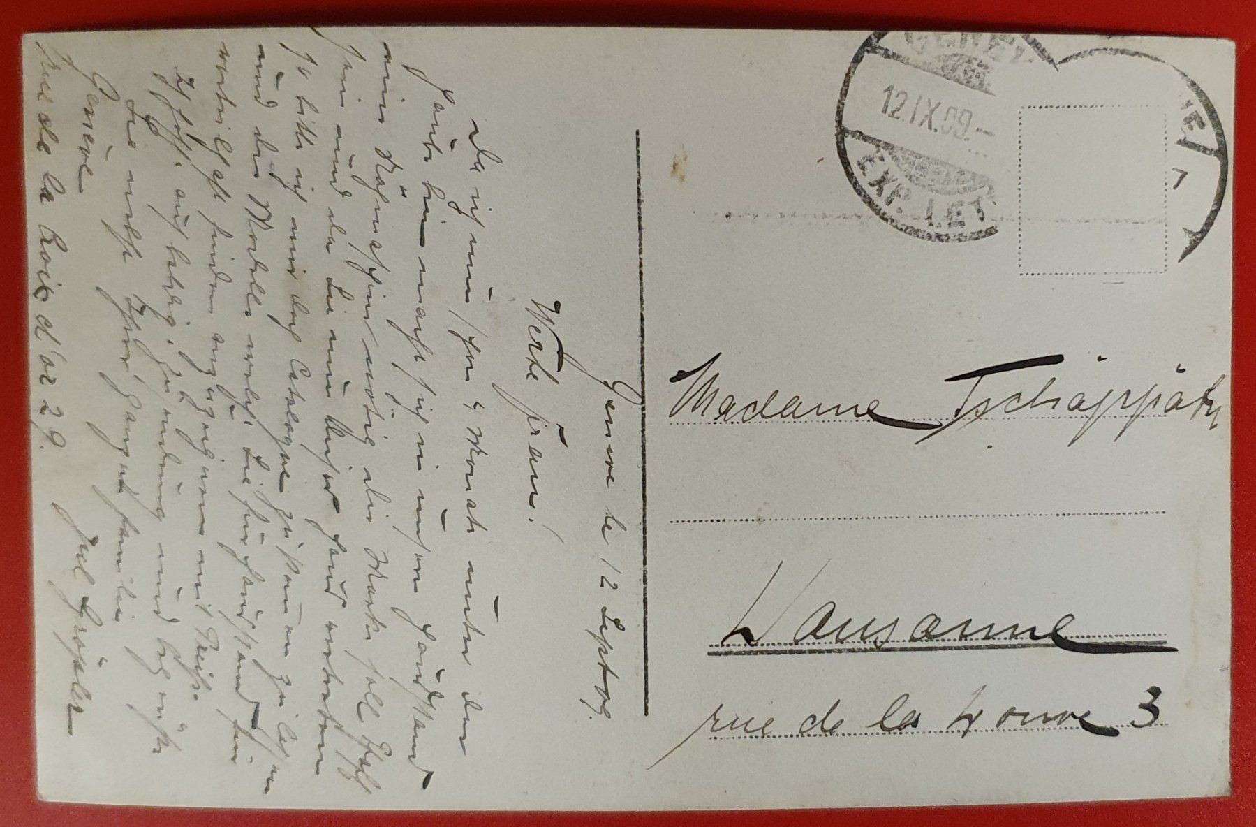 Cartoline postali: Les Voirons 1909 – Usato da Kreuzlingen venduto da Rschweiz1 1