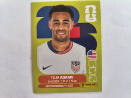 W Cup 2026 USA N°8 Adams