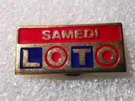 Ansteckpin 7: Samedi Loto