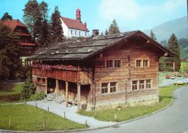 FLÜELI-RANFT Geburtshaus Bruder Klaus - Stempel Bahn Sarnen