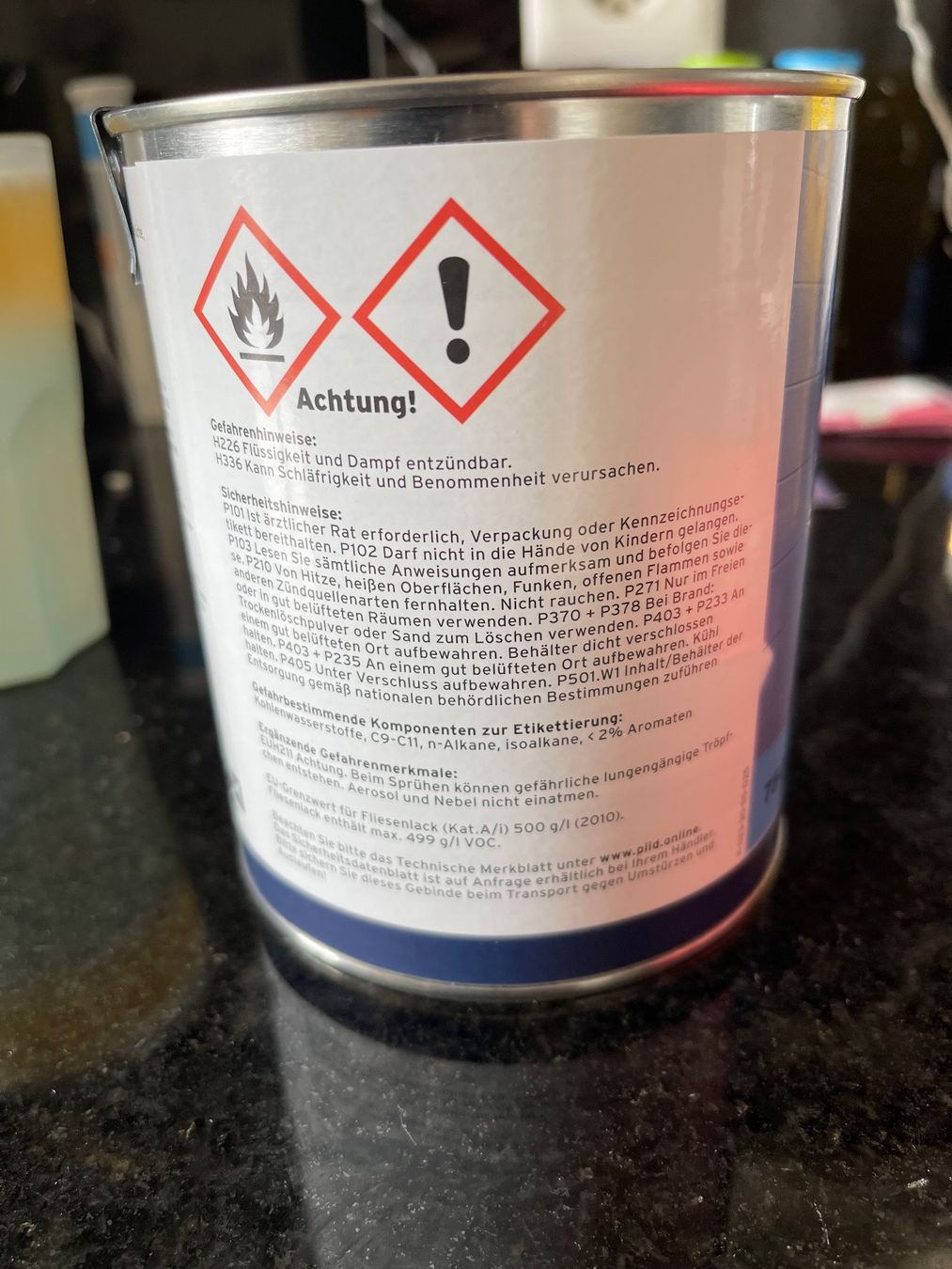 Colori: Fliesenlack anthrazit – Nuovo (secondo la descrizione) da Horgen venduto da rowa68 2