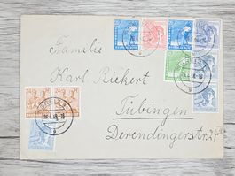 CL17 Enveloppe + Timbre Allemagne 1948