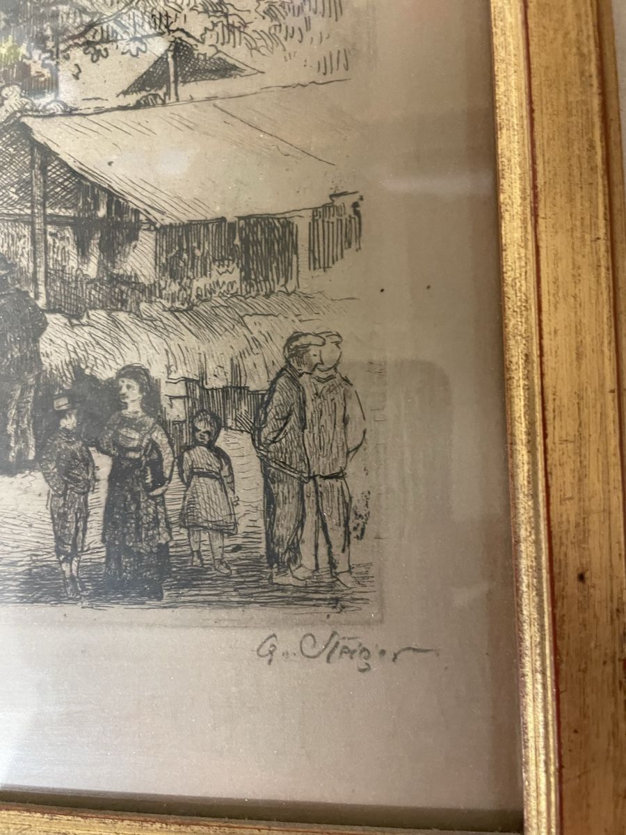 Poster & Bilder: Gustav von Steiger, Radierung – Gebraucht aus Hindelbank von chinok01 3