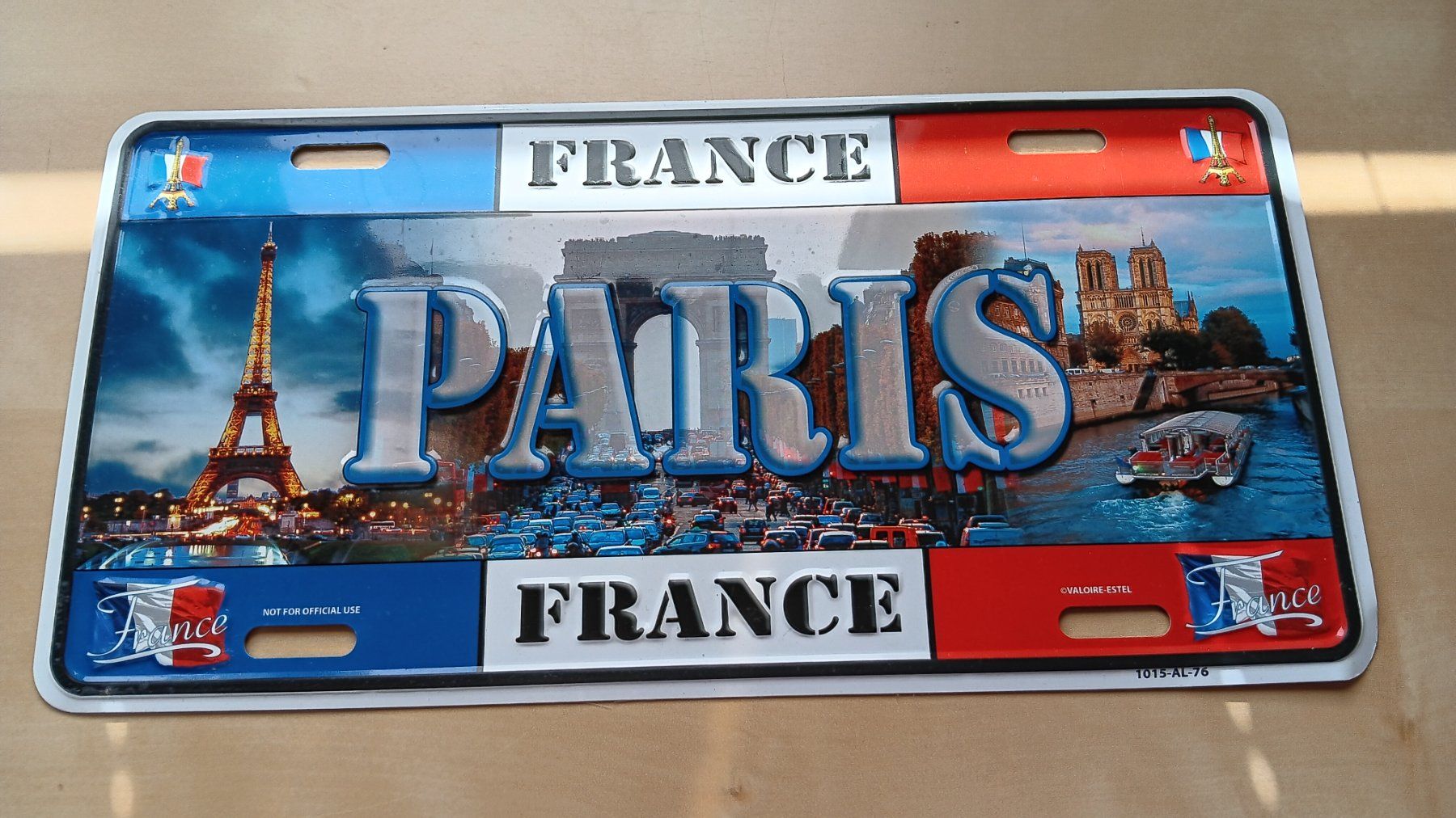 Insegne: Deko Schild Paris / Frankreich – Usato da Dietikon venduto da Rabia