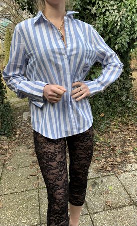 Chic camicia di Lino- tg M/L-nuovo👌per primavera