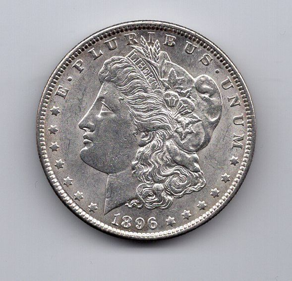 Tutti le monete: (340) USA, 1 Dollar 1896, top stgl – Usato da Rüthi (Rheintal) venduto da erdnuessli1