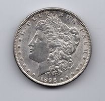 (340) USA, 1 Dollar 1896, top stgl