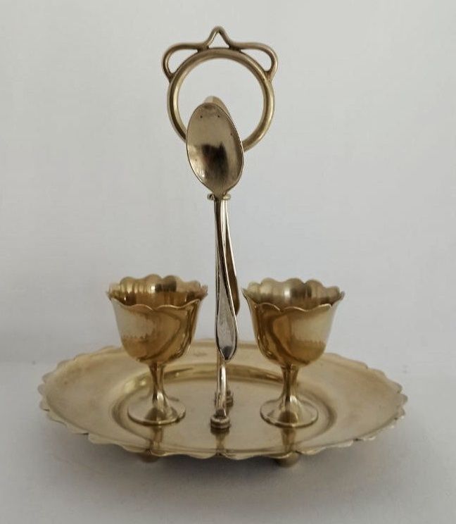 Altre Stoviglie: Vintage 5-teiliges Eierbecher-Set aus England – Usato da Dietikon venduto da Magi2 1