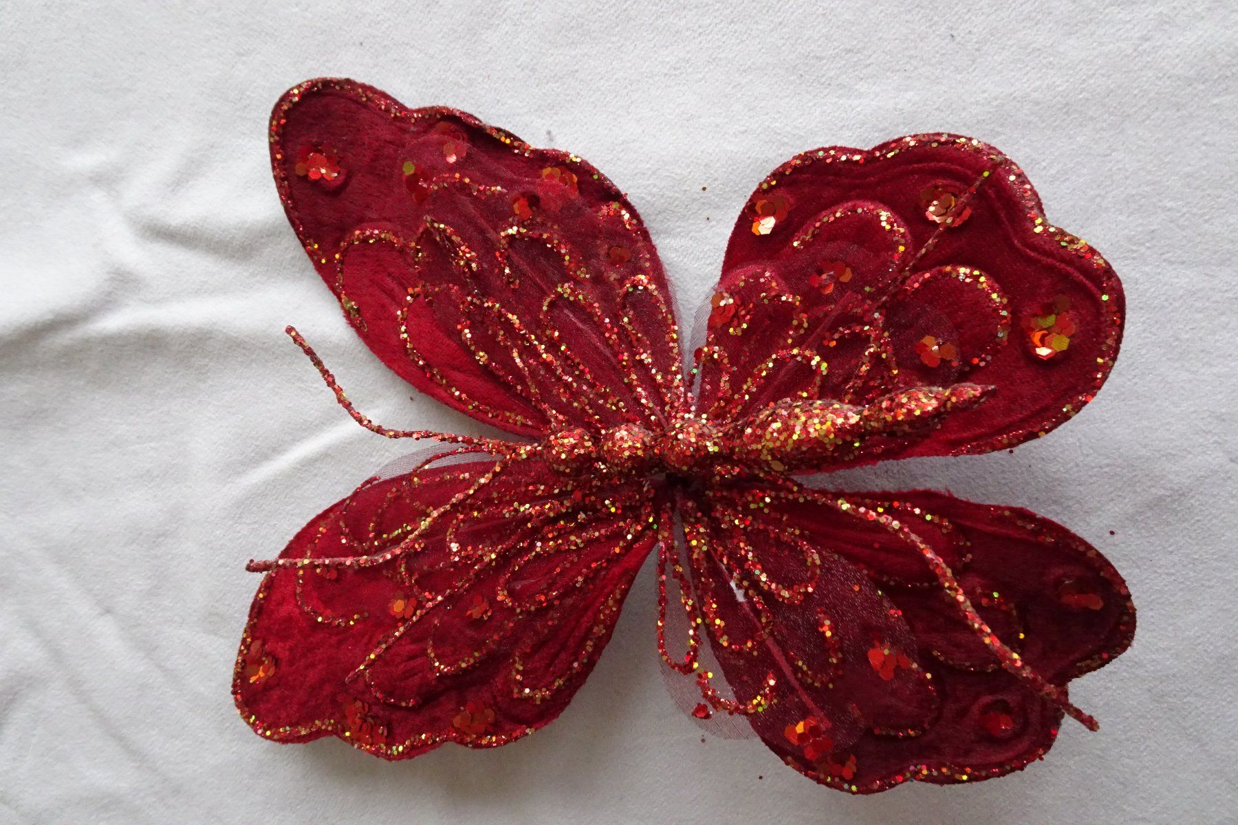 Tutte le decorazioni: Deko Schmetterling rot – Usato da Strengelbach venduto da schmetterling20 1