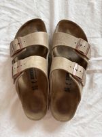 Birkenstock Arizona Sandals Size 41 Brown Leather Good Condi