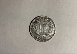 1 Franken Münze 1851 SS