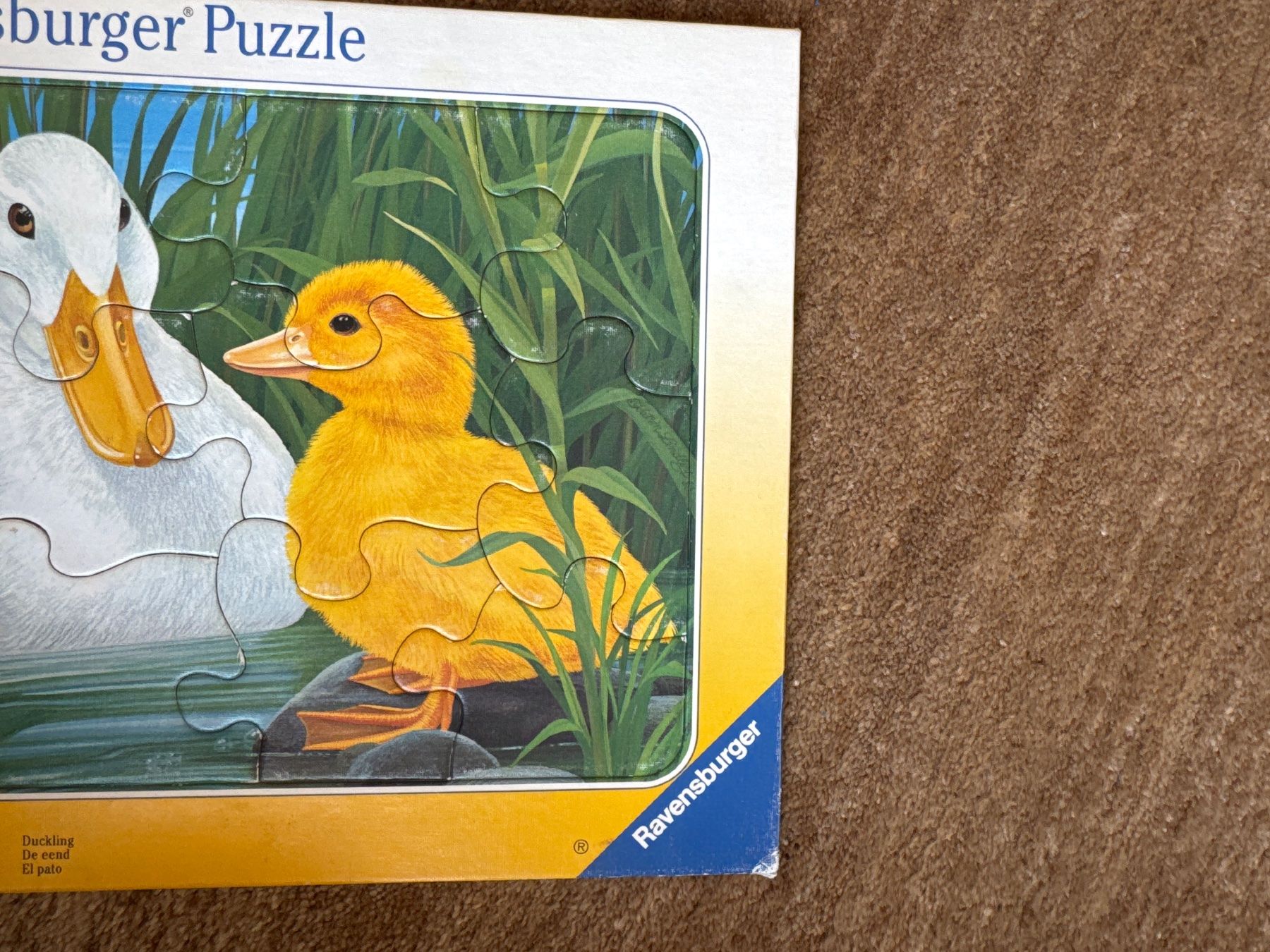 Ravensburger Puzzles: Ravensburger Puzzle -Die Ente - 15 Teile – Gebraucht aus Aarau von Kilauea 2