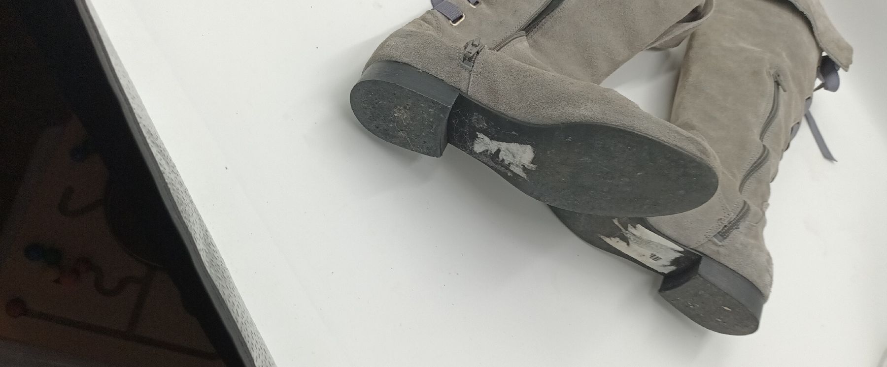 Scarpe da donna: élégantes bottes en daim – Usato da Lausanne venduto da Fanny57 4