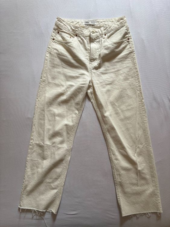 Zara Jeans: Weisse Zara Jeans, 36 – Usato da Zürich venduto da Sera.13