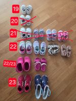 Schuhpaket für Mädchen - 9 Paar - Gr. 19-23