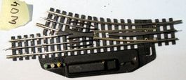 W04) Trix Express Elektroweiche rechts, 1x, Zustand sehr gut