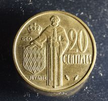 MONACO 20 CENTIMES 1979 *SEHR RAR*