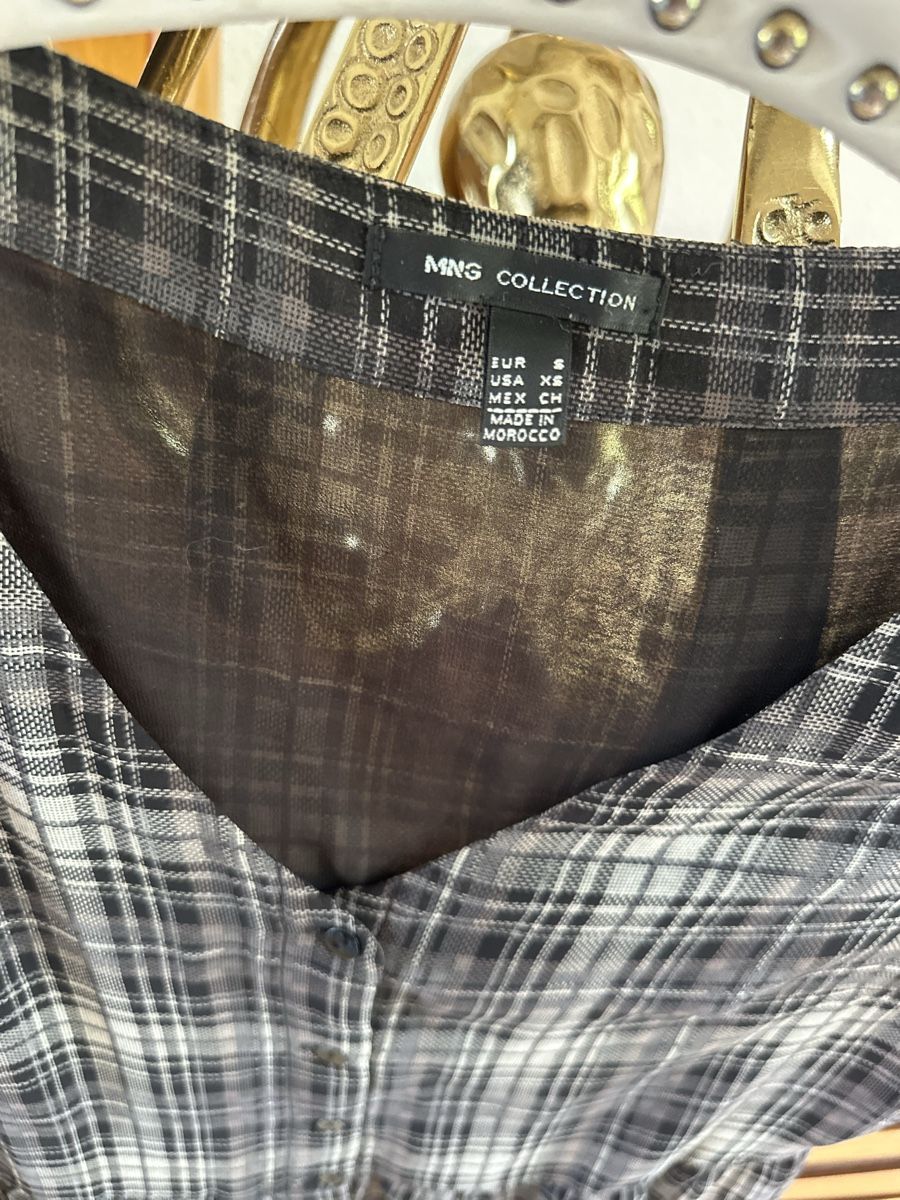 Mango Vestiti: Kariertes Sommerkleid Mango S – Usato da Zürich venduto da PuraVida111 2