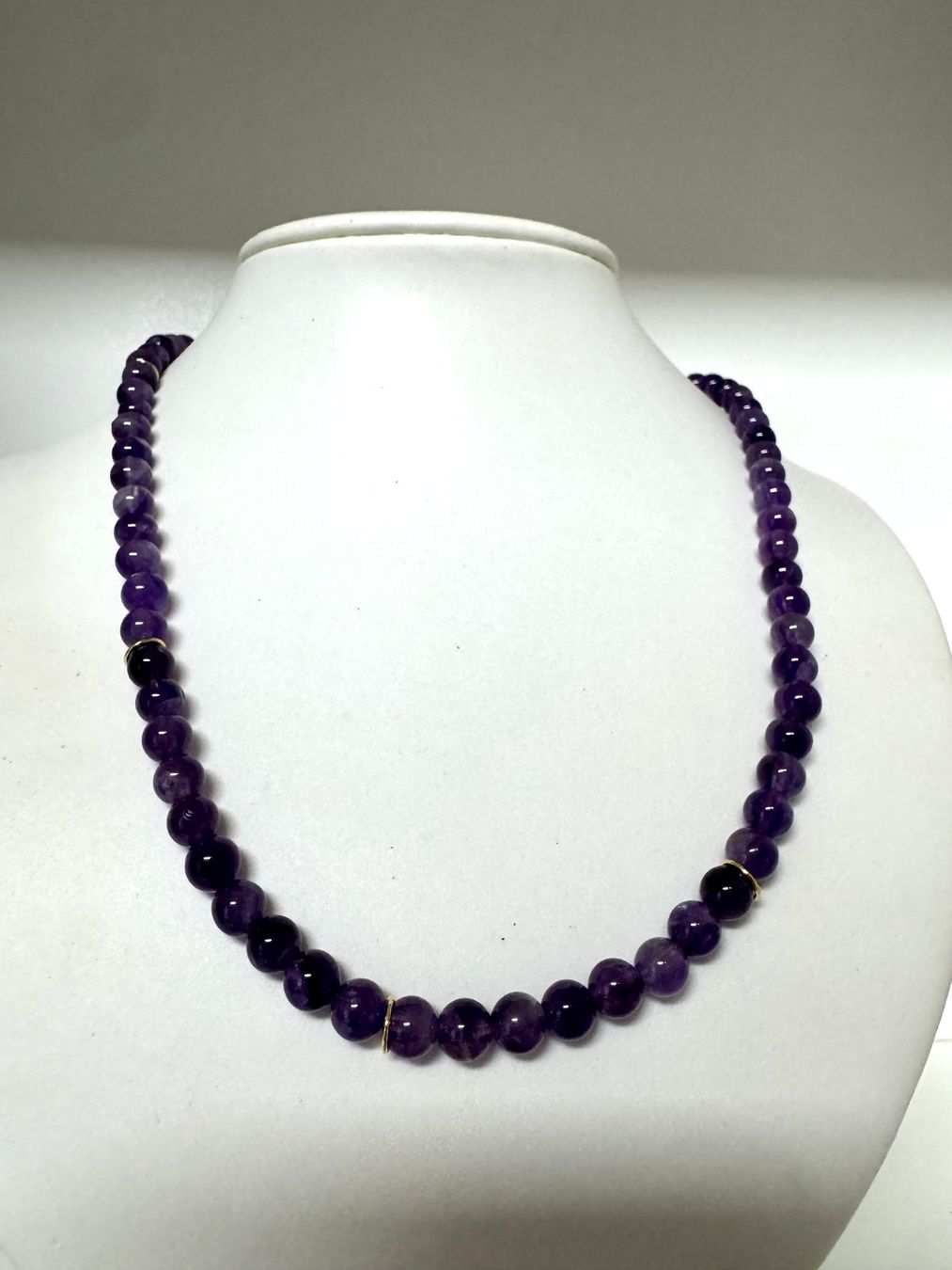 Ketten: Halskette Amethyst – Neu (gemäss Beschreibung) aus Biberist von tl-schmuck