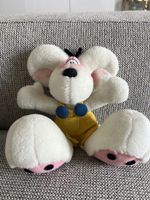 Plüschtier Diddl Maus im Latzhosen-Look, ca. 25cm