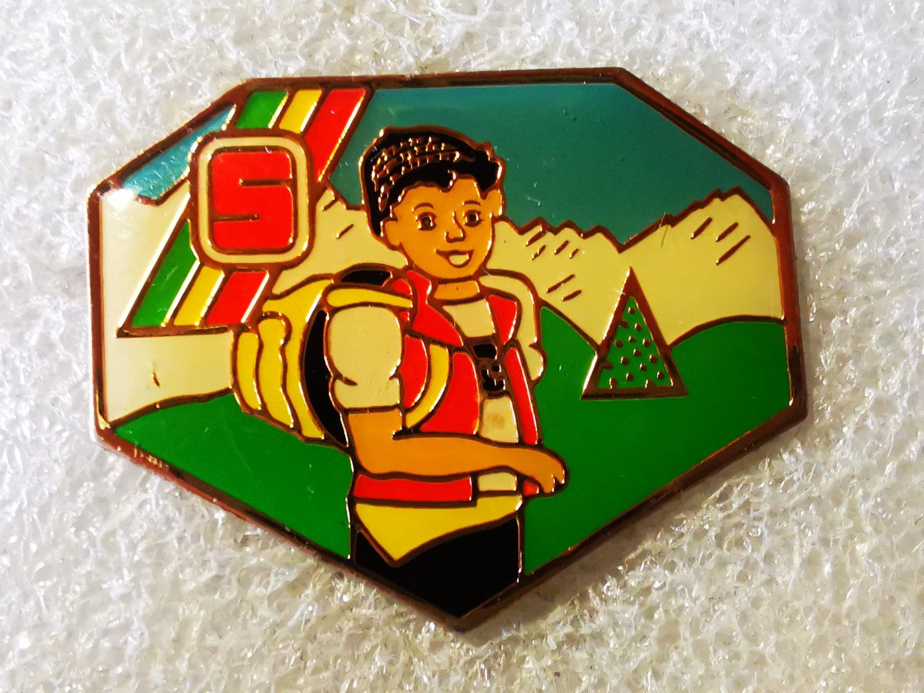 Placchette & Badge: Ansteckpin 197: – Usato da Oppligen venduto da Pin-Fall-Shop