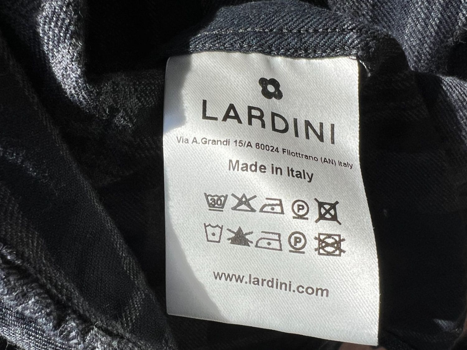 Lardini Camicie: LARDINI Karohemd in L Herren 100 % Baumwolle – Usato da Wallisellen venduto da Val1990 4