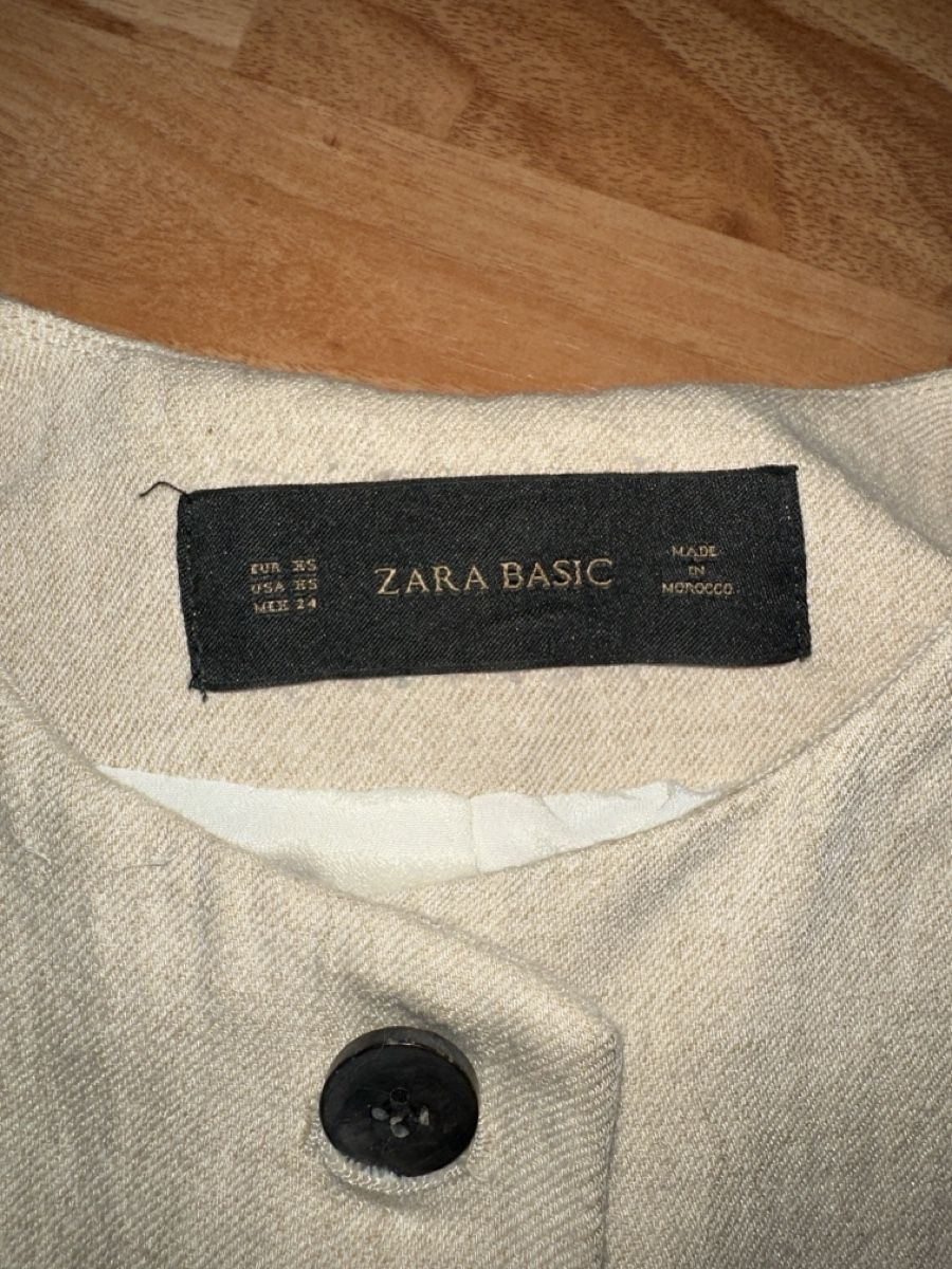 Zara Cappotti: Zara Basic Frühlingsmantel, Beige, Gr. XS  – Usato da Wald AR venduto da sar_x867 1
