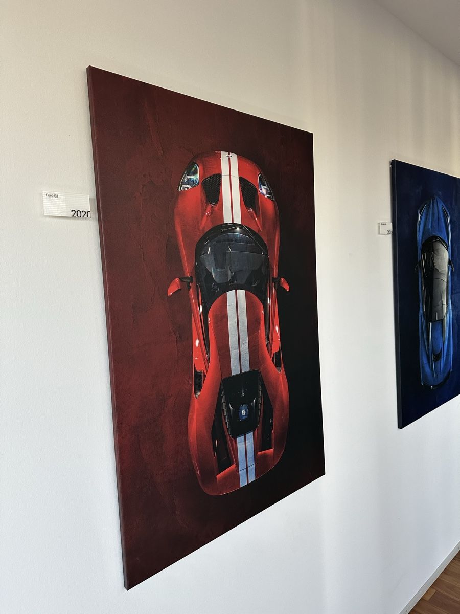 Posters & Illustrations: 4x Autobilder – D'occasion à St. Gallen par JanisB23 3