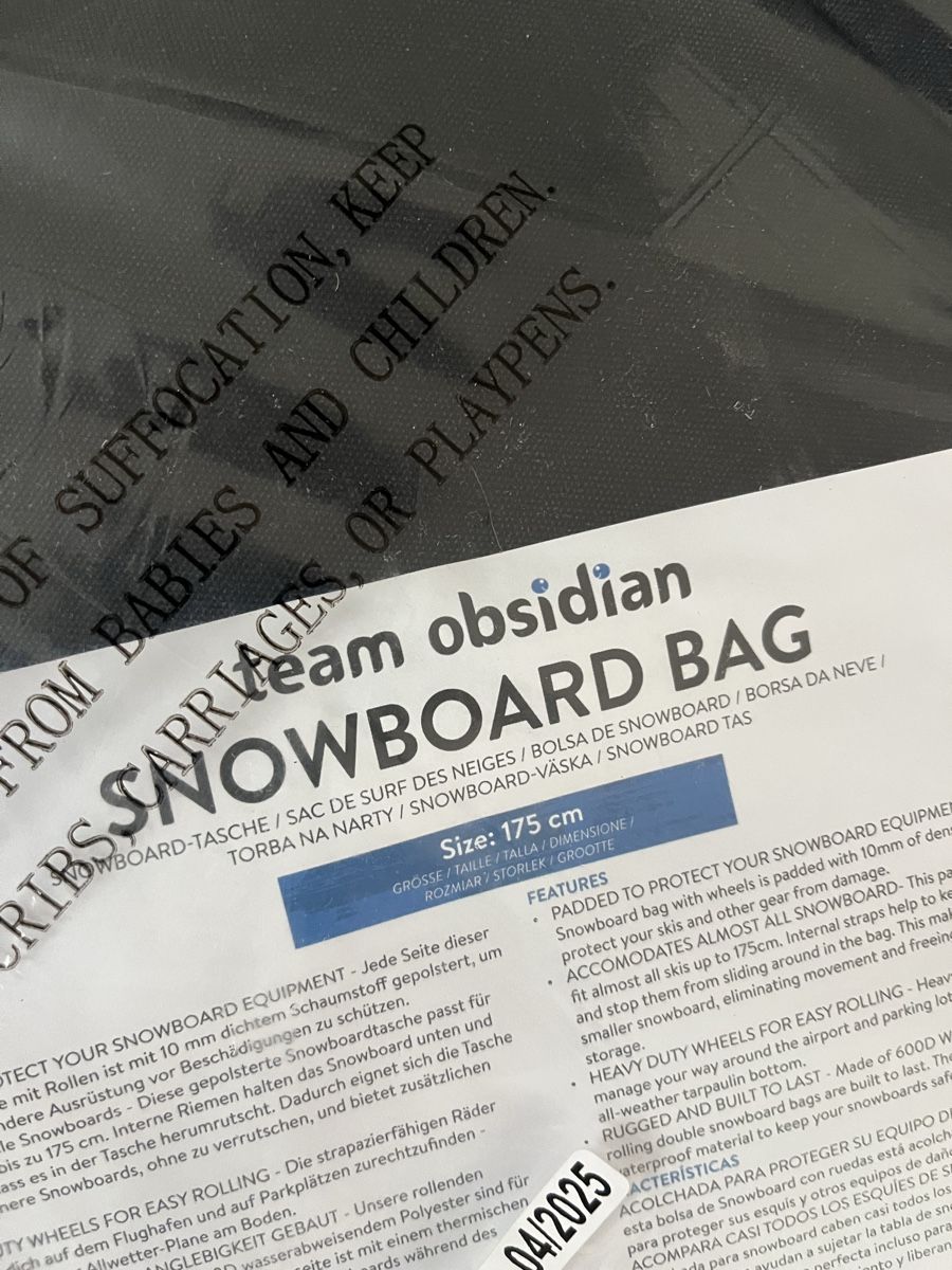 Borse: Snowboardtasche Skibag mit Rollen – Nuovo e nell'imballaggio originale da Zermatt venduto da B.15.v02 1