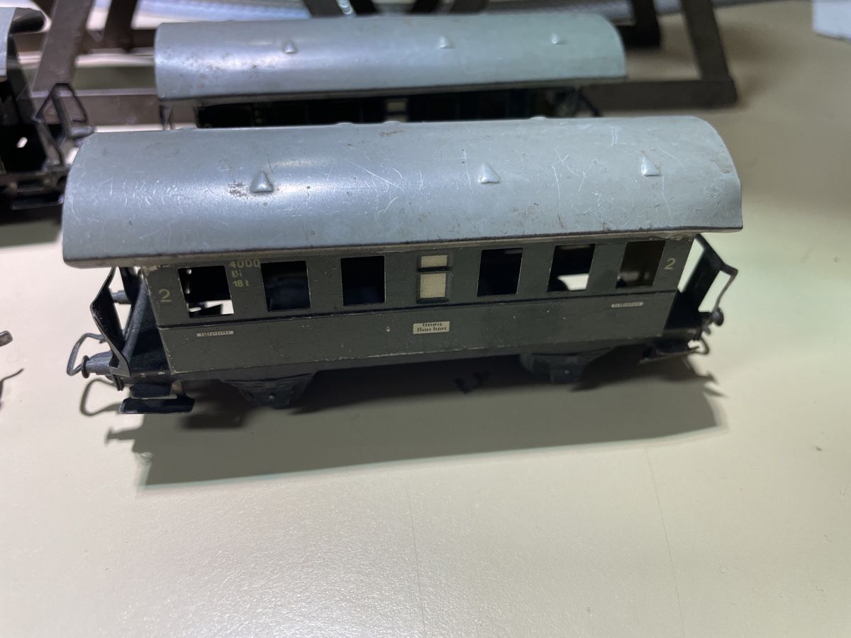 Märklin Modellini di ferrovie: Märklin Antike Eisenbahn - Zug -Brücke – Usato da Wohlen AG venduto da NincoA-Z 1