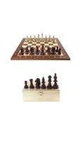 Profi Turnier Schachset Weiss Box