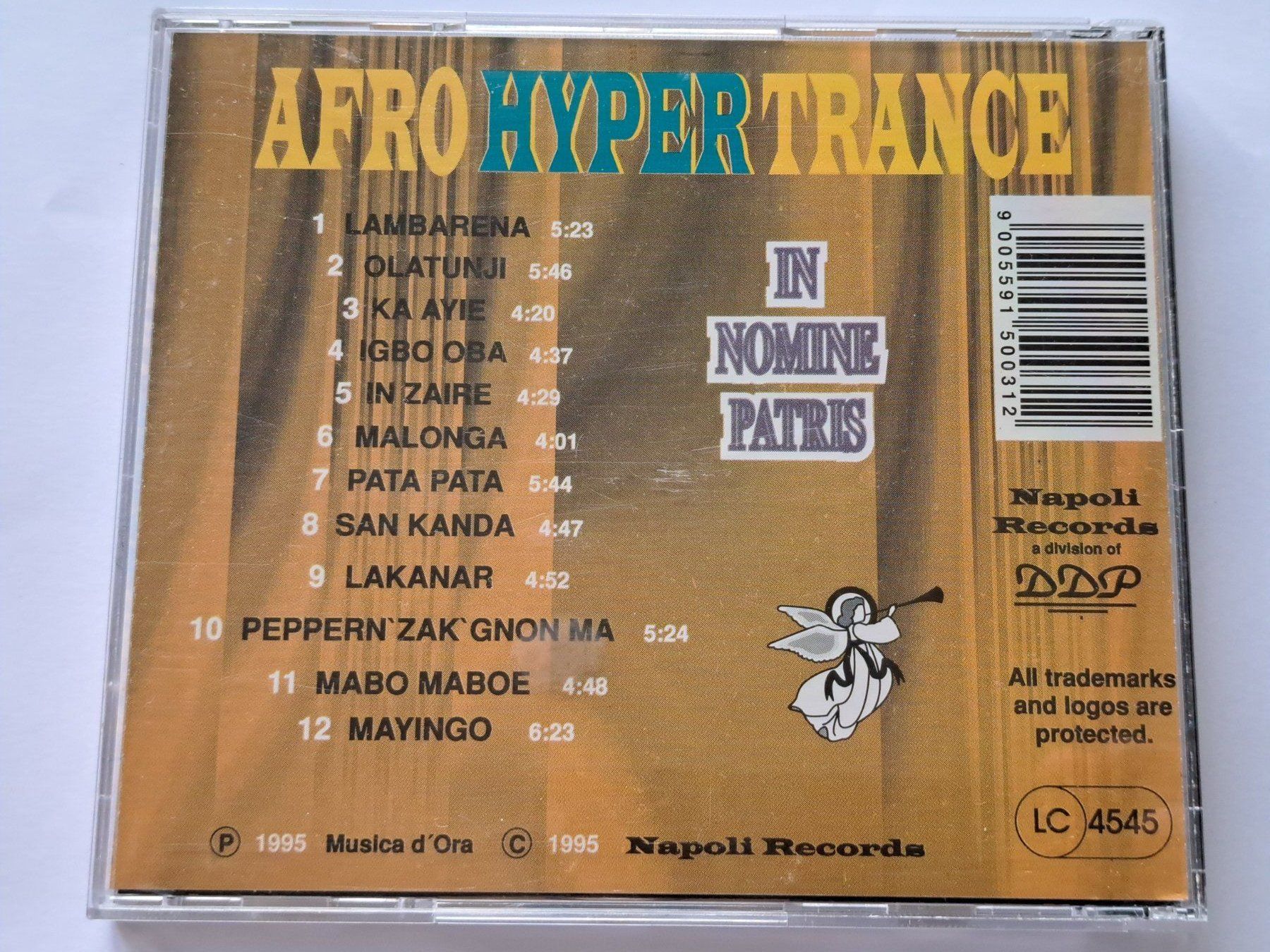 CD: CD Afro Hyper Trance – Usato da Pully venduto da bro_n52j 1