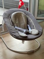 Hauck Alpha Bouncer 2in1 Sand Babywippe & Hochstuhlaufsatz