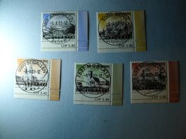 2003 Sondermarken Unesco ET Vollstempel-ORT 1096-1100