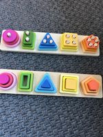 Wooden Shape Sorter Toy - Excellent Condition - Educational 
