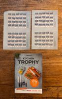 Coop Trophy Sammelkarte, 4 volle Karten. 80 Märkli.
