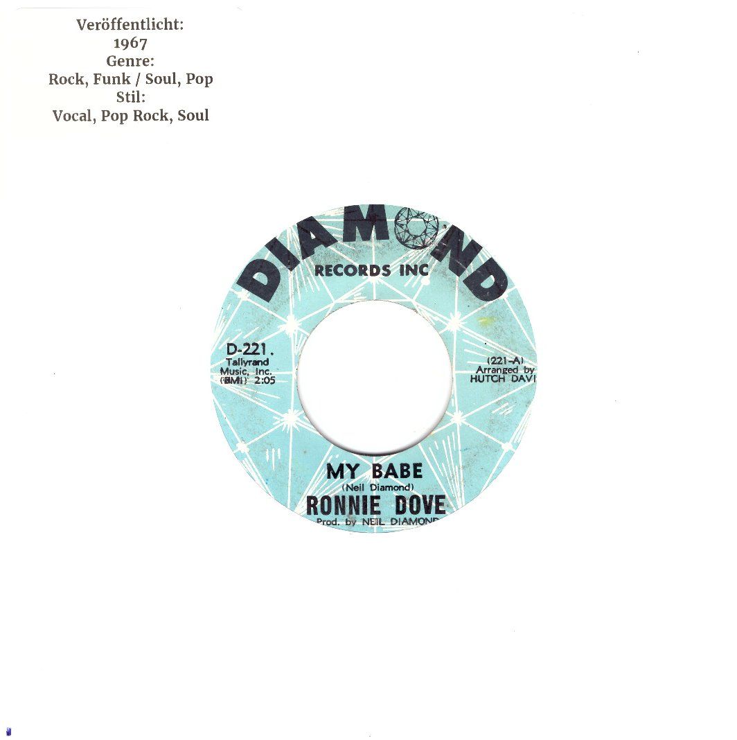 Dischi in vinile: RONNIE DOVE – Usato da Bassersdorf venduto da house-of-vinyl