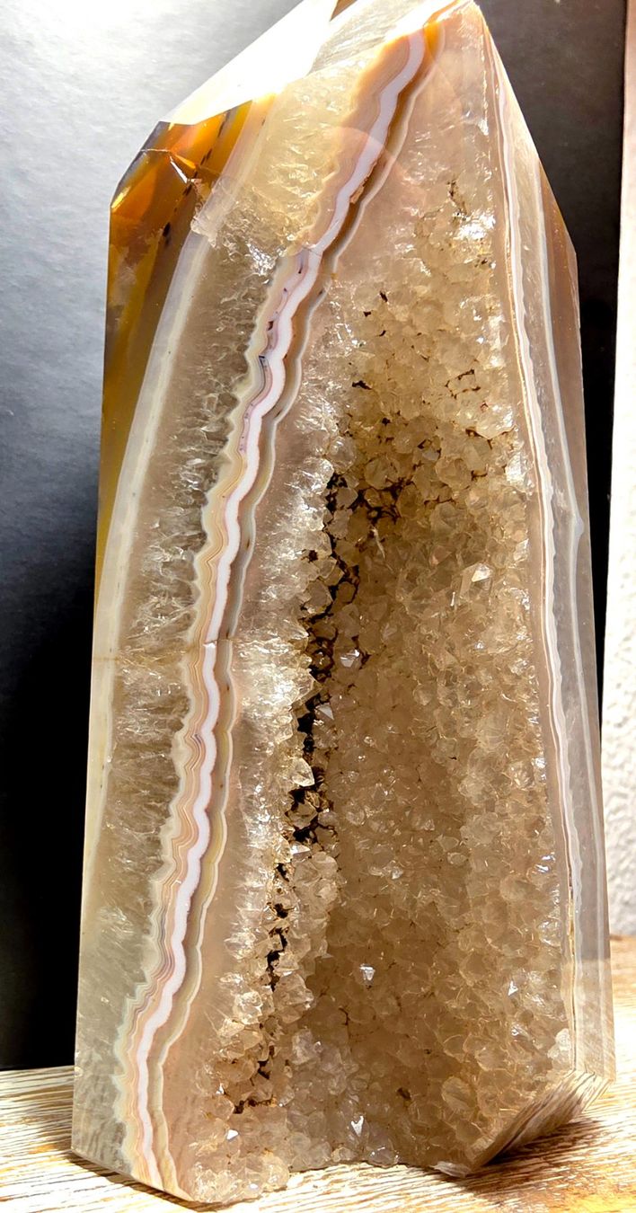 Minerali & Pietre curative: Achat Drusenobelisk 798g – Nuovo (secondo la descrizione) da Matzingen venduto da Shay_Crystalz 1