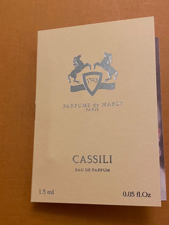 1,5 ml Parfums de Marly Cassili Probe (Neu und originalverpackt) in ...