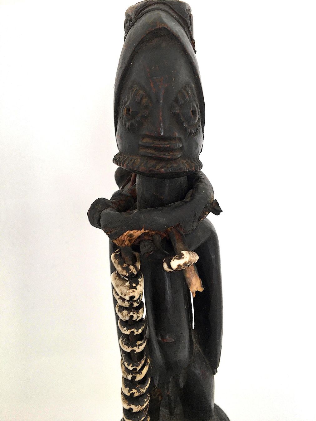 Skulpturen & Statuen: Afrikanische Yoruba Eshu Figur mit Kaurimuscheln aus Nigeria – Gebraucht aus Zürich von tanteluzie 5